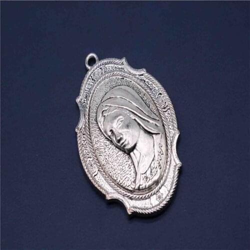 Fashion matching catholic virgin mary icon catholic charm jewelry medal bracelet necklace