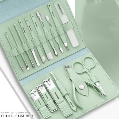 German Nail Clippers Set Household Nail Scissors High-End Finger Pliers Female Mens Special Pedicure Artifact Portable Tool