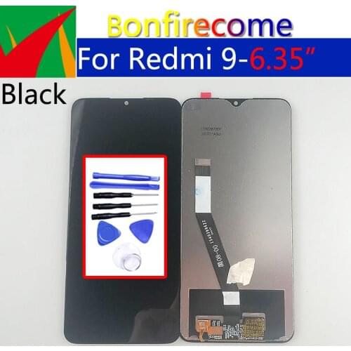 Original Quality For Xiaomi Redmi 9 LCD Display Screen Touch Digitizer Assembly LCD Display 10 Point Touch Repair Parts