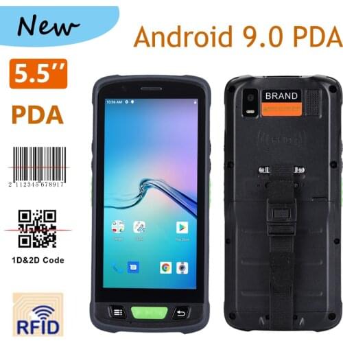 PDA 2D Handheld Terminal Support Wifi 4G GPS Camera Mini Barcode Scanner For Android Tablet Pc NFC HF LF RFID Handheld Terminal