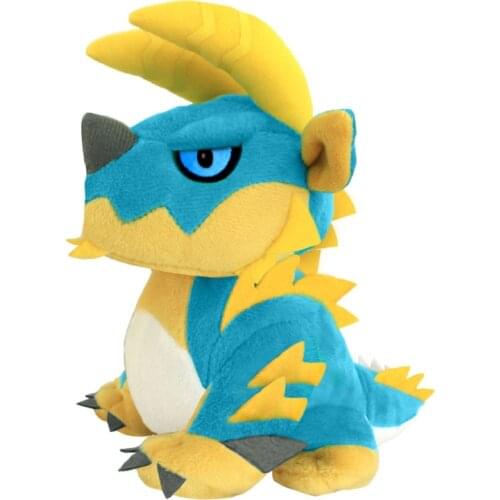 Genuine Monster Hunter Plush Doll Soft Bomb Doll MHW Official Genuine Peripheral Floating Dragon