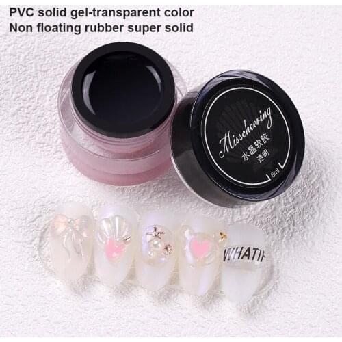 Nail PVC Solid Gel Carved Model 3D Three-dimensional Universal Clay Soft Glue Nail Decoration Nail Polish Phototherapy GlueTSLM1