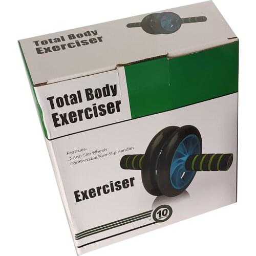 Production of smooth abdominal muscle wheels, two-wheeled mute abdominal abdomen, indoor slimming and shaping mens and womens