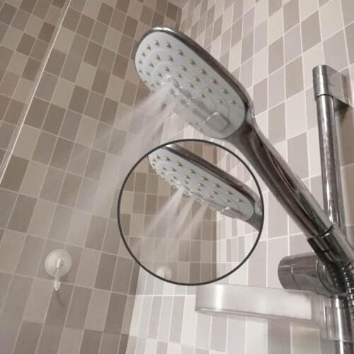 Saving Shower Column Rainfall Shower Head Hight Quality ABS Chrome Rain ShowerHead Faucet Bathroom Handheld Faucets Accessorise