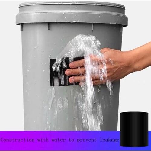 20cm Super Strong Fiber Waterproof Tape Stop Leaks Seal Repair Tape Performance Self Fix Tape Adhesive Fastener Tape Gadgets