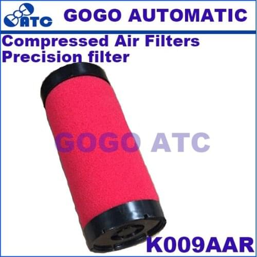 High quality Filter element K009AAR Precision filter compressed air filters Gas water oil separator PF AO AA AX ACS AR AAR