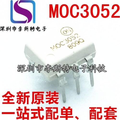 10pcs MOC3052 DIP-6 MOC3052M