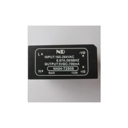 2PCS/LOTacdc module 220 v 5 v700ma acdc step-down converter 3.5 W