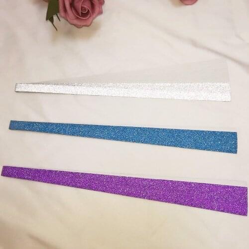 60pcs/lot DIY Folding Paper Star Gift Lucky Star Origami Decorative Paper Strips Friends Christmas Gift 24cm*1cm