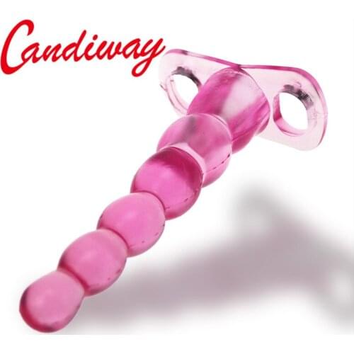 Anal beads sexy toys NightLife Unsex buttom erotic Waterproof Jelly Anus anal plug butt plug G-Spot Stimulating Body Massager