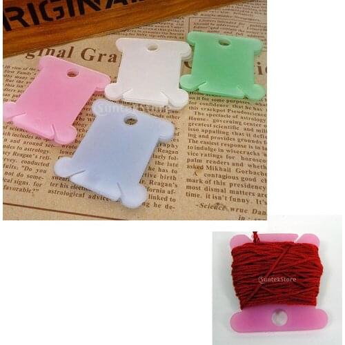 Yarn Holder Board Sewing Cross Stitch Floss Embroidery Thread Bobbin Pack of 100pcs