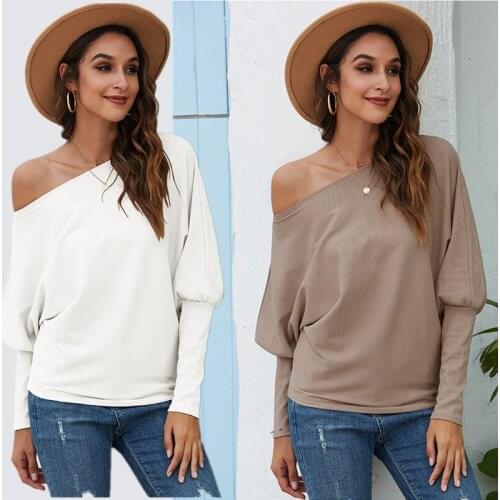 Женские пуловеры с открытыми плечами ETST WENDY China At AliExpress