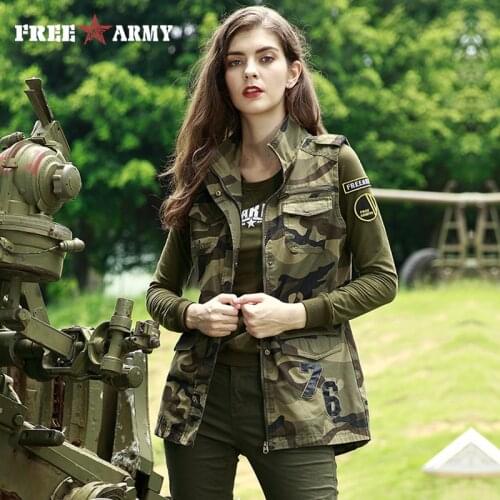 Женские длинные жилеты Free Army China At AliExpress