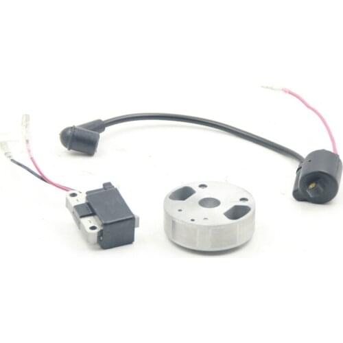 Ignition Coil Magnetic Stator and Flywheel Kit Fit for Zenoah RCMK Marine Gas Engine G260 G290 PUM Rc Boat Parts