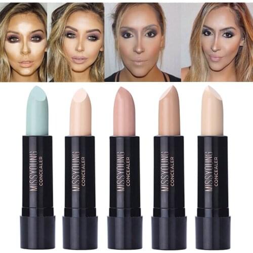 Face Concealer Cream Stick Makeup Concealer Stick Pen Corrector Contour Highlighter Facial Makeup Concealer Highlighter New