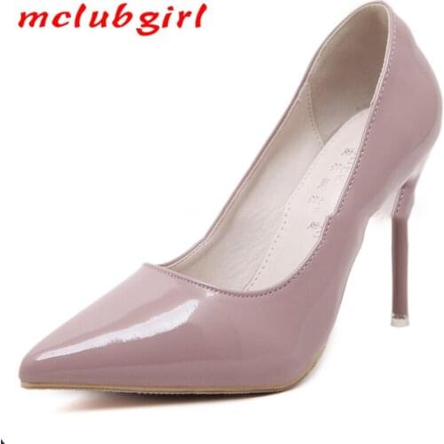 Кожаные туфли-лодочки Mclubgirl China At AliExpress