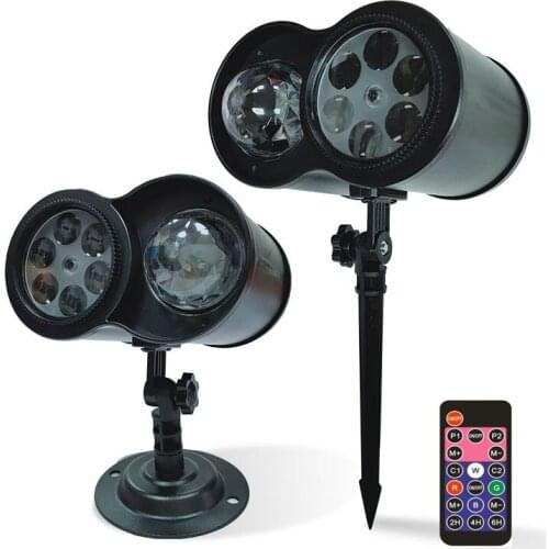 Can be indoor or outdoor water proof christmas light color changing table lamp night light (no card required)