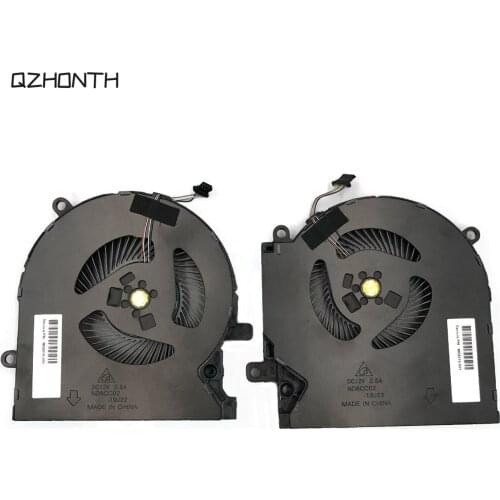 New CPU+GPU Cooling Fan For HP OMEN 15-EK M04215-001 M04217-001 ND85C27-19J25