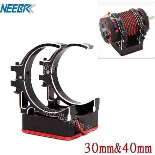 RC Motor Cooling Fan 40x40mm Aluminum holder for 1/10 1/8 RC Car 4068 4082 4092 4074 4274 4268 Brushless Motor