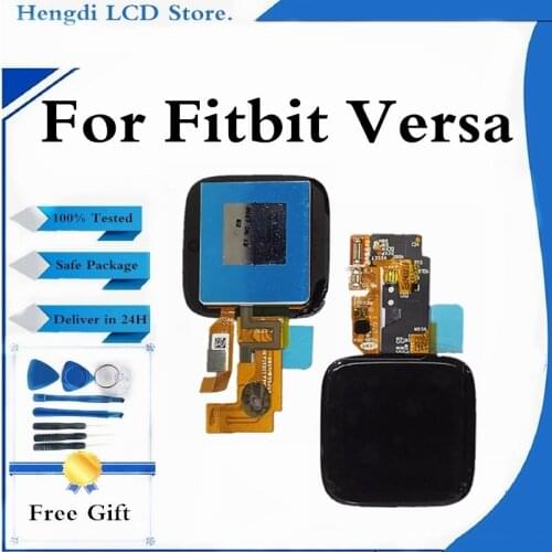 Origina For Fitbit Versa LCD Display Touch Screen Digitizer For Fitbit Versa Smartwatch FB504 FB505 Repair Part