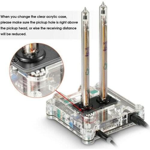 Practical Dual IN9 Nixie Tube Sound Level Meter Audio Display Analyzer Music MIC