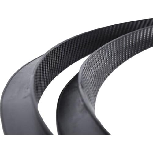 2pcs 72cm Car Fender Flares Arch Wheel Eyebrow Auto Mudguard Fender Flare Wheel Lip Body Kit Protector Cover Mud Guard Universal