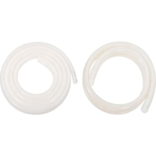 Uxcell 1Pc Silicone Tubing High Temp Hose Tube Nonreactive Flexible Designed for a variety of Pump and Transfer Applications