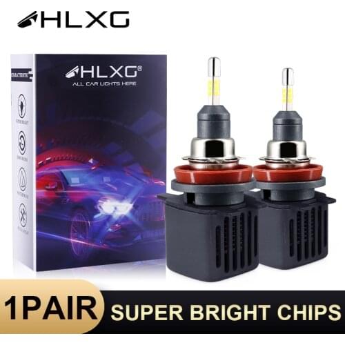 HLXG SAMSUNG CHIPS 4 Sides h7 led 360º 40W 10000LM Mini H4 H1 LED Bulbs Car Headlight H8 H11 9006 HB4 9005 HB3 led Auto Lamp 12V