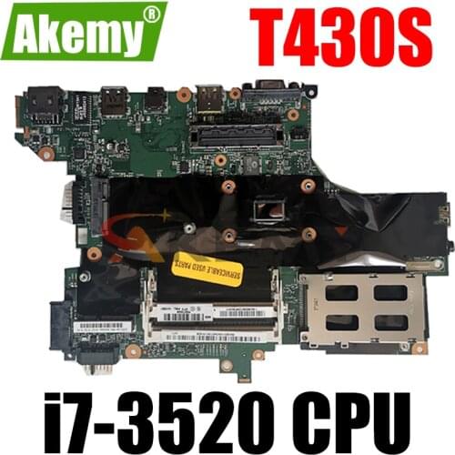 Thinkpad is suitableFRU 04Y1458 04X1554 04X3678 for T430S i7-3520 integrated video card motherboard