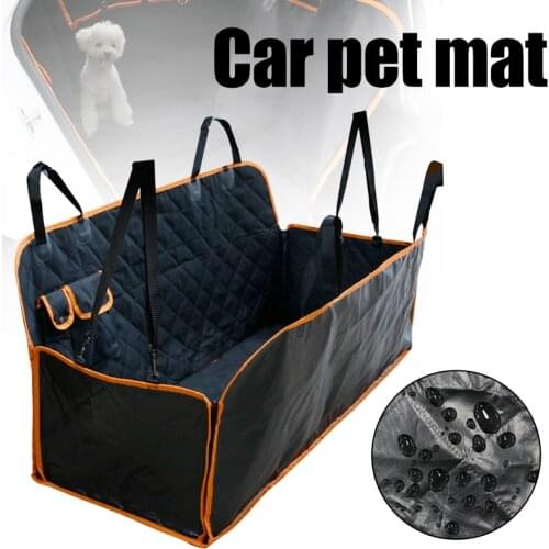 Pet Dog Car Back Seat Cover Waterproof Nonslip Hammock Portable Multifunctional Soft Seat Protective Mat Dog Bed Cama Perro