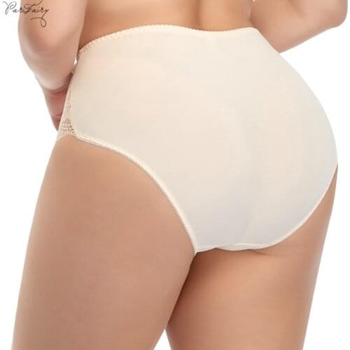 Parifairy floral lace sexy lace lingerie for women XXL-7XL super big size panties for women solidl color fashion underwear