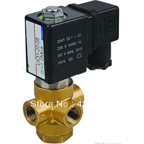 1/8'' port size 3 way solenoid valve ,3/2 way solenoid valve