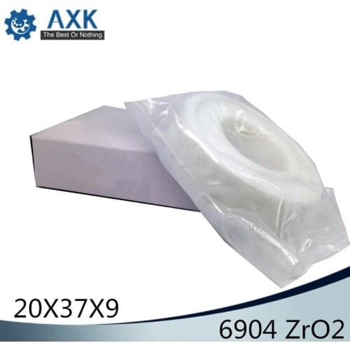6904 Full Ceramic Bearing ( 1 PC ) 20*37*9 mm ZrO2 Material 6904CE All Zirconia Ceramic 6904 Ball Bearings