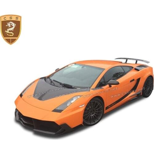 Commas For Lamborghini Gallardo LP550 2008-2012 Performance Style Fiberglass Front Bumper Splitter Diffuser