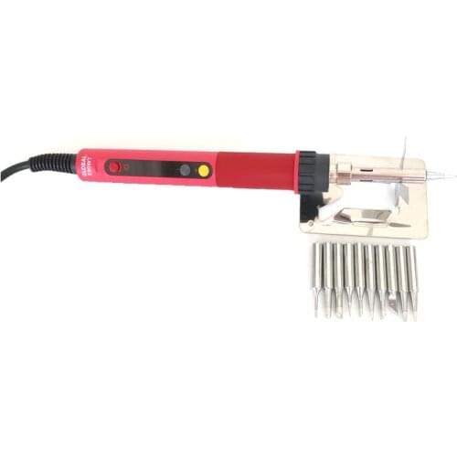 CXG E60WT E90WT E110WT Digital LCD Adjustable NC thermostat Electric soldering iron handle Welding repair +10pcs solder tip