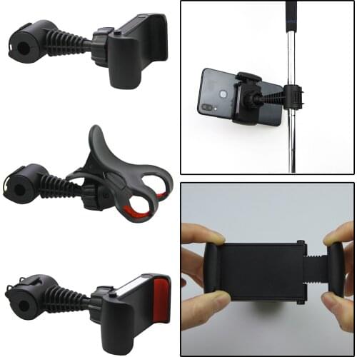 Golf Phone Mount Holder Clip Golf Analyzer Training Aid Quick to Set Up