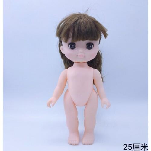 25cm cute japan baby doll mermaid girl doll play house toy diy joint doll children birthday gift