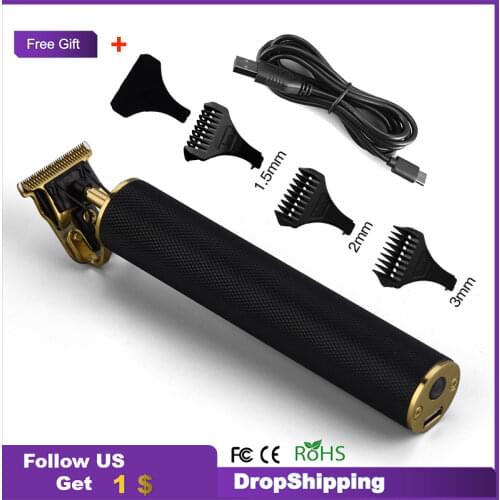 Electric Hair Cut Machine Beard Trimmer for Men Rechargeable Cordless Shaver Hair Clippers