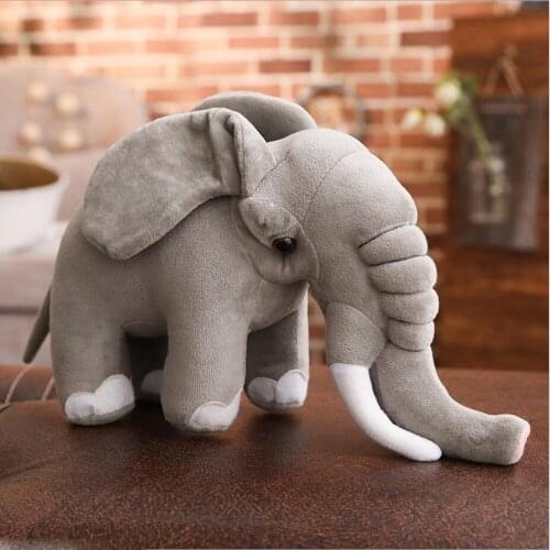 Cute Long-nosed Elephant Children Plush Toy Pink Pillow Kids Stuffed Birthday Gift