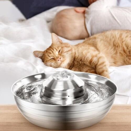 2L Pet Water Fountain Cat Water Dispenser Automatic Drinking Fountain For Cats Dogs Small Animals
