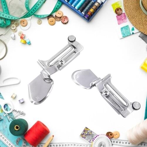 Sewing Machine Hemmer Overlock Folder Binder Rolled Binding Attachment for Needle Lockstitch Device Straight Presser Foot