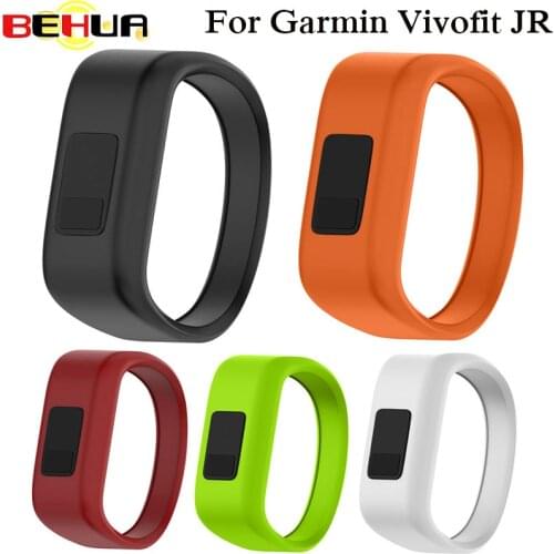2018 Bands Strap Silicone Wrist Bracelet for Garmin Vivofit JR active tracker Fitness Smart Band Bracelet Wristband Watch Strap