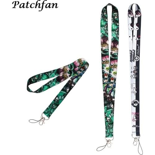 AD546 Patchfan Anime Phone Lanyard Fashion Strap Neck Lanyards for ID Card Phone Keys For Fans