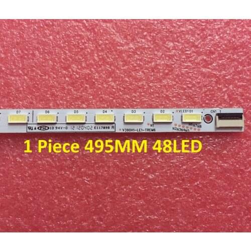 1 Piece LE39A720 LED 4A-D074762 LED strip V390H1-LE1-TREM6 TREM4 for screen V390HK1-LS5 495MM 48LED