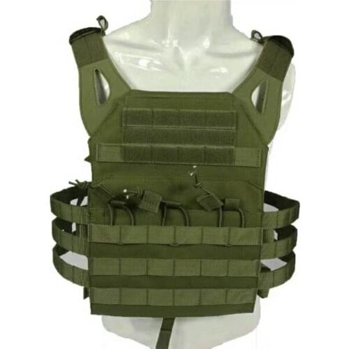 Tactical Molle JPC Vest Simplified Version Military Chest Protective Plate Carrier Hunting Vests Outdoor War Game Paintball Gear