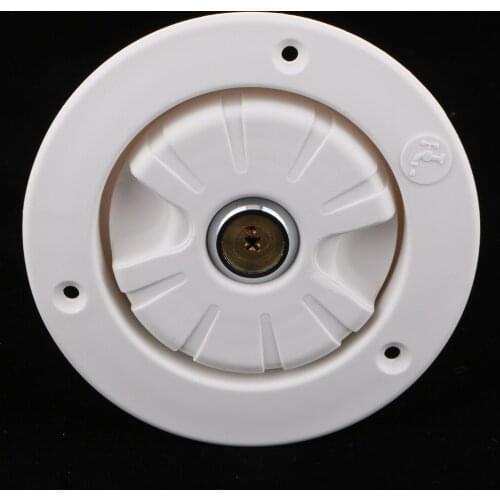 Universal Water Tank Filler Plate & Twist with Keys 38mm for RV Trailer