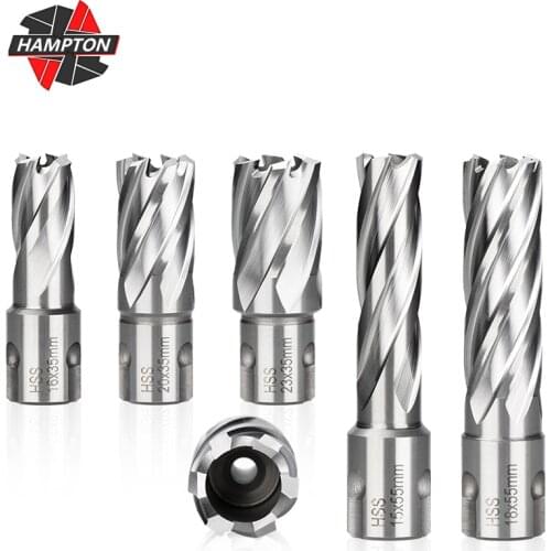 1pc HSS Hole Opener 12-18mm Metal Core Drill Bit Annular Cutter Hollow Drill Bit Saw Cutter Hole Opener for Metal Drilling Tools