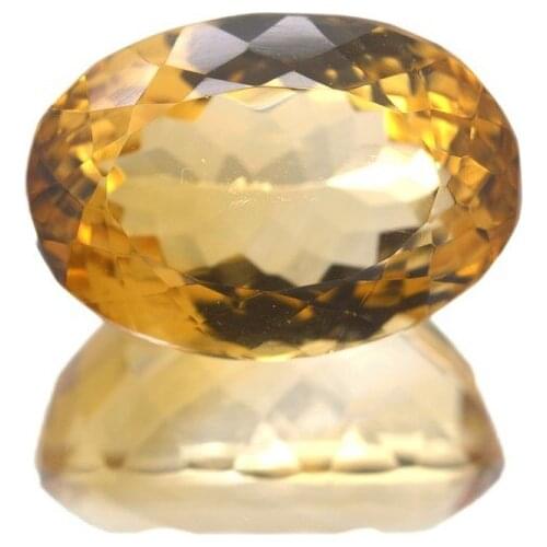 13,01 ct. Citrine Oval Cut