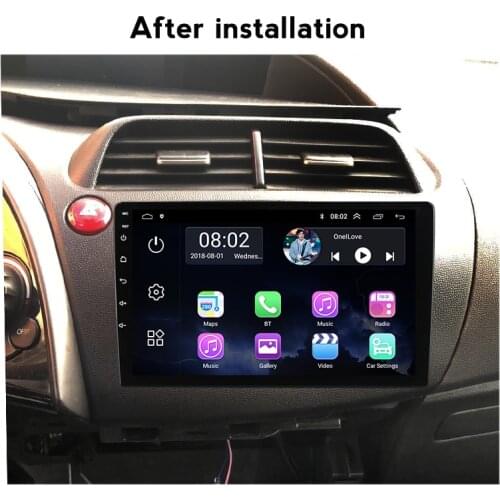 4core Android 11 Car Radio For Honda CIVIC 2006 2007-14 Hatchback WIFI Auto Unit GPS Navi Multimedia Player Support Carplay DVR