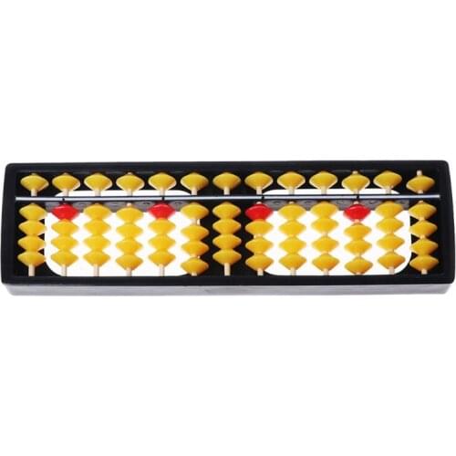Abacus Soroban Beads Column Kid School Learning Tools Educational Math Toys